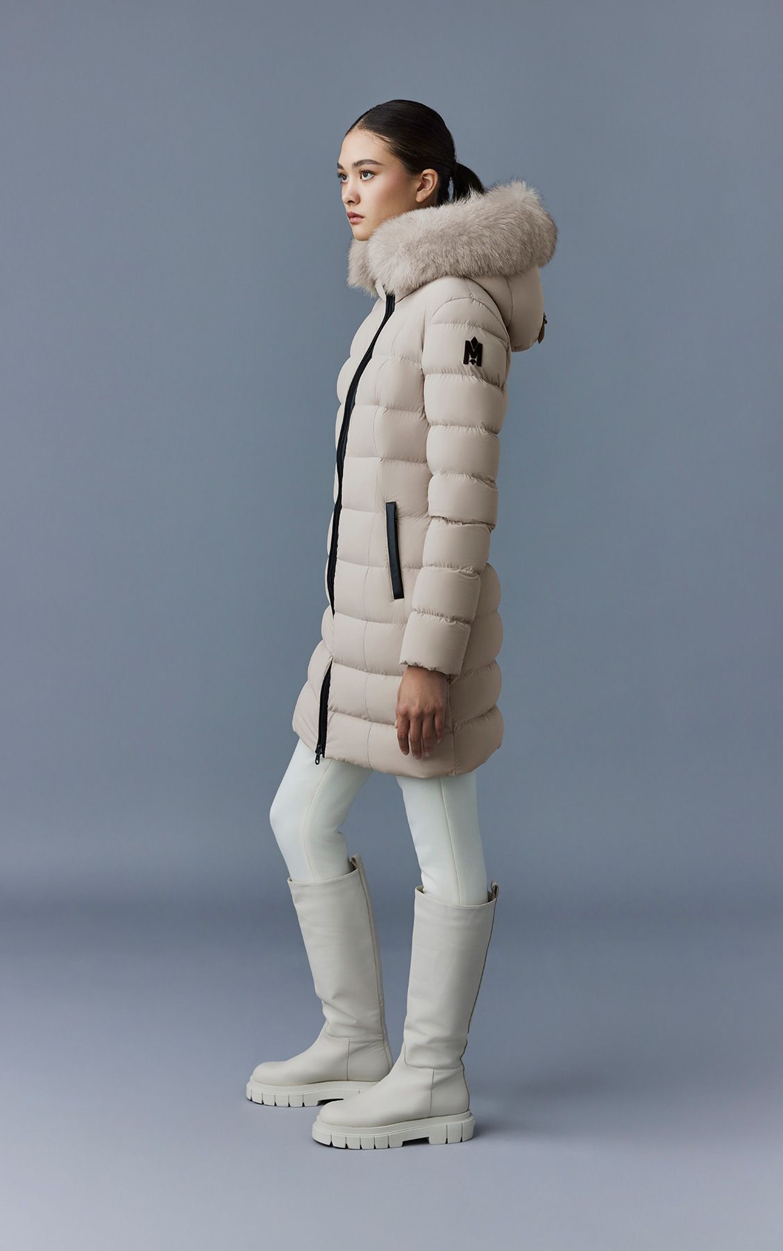 MACKAGE - 【2025AW】CALLA-BX / ファー付きストレッチダウン