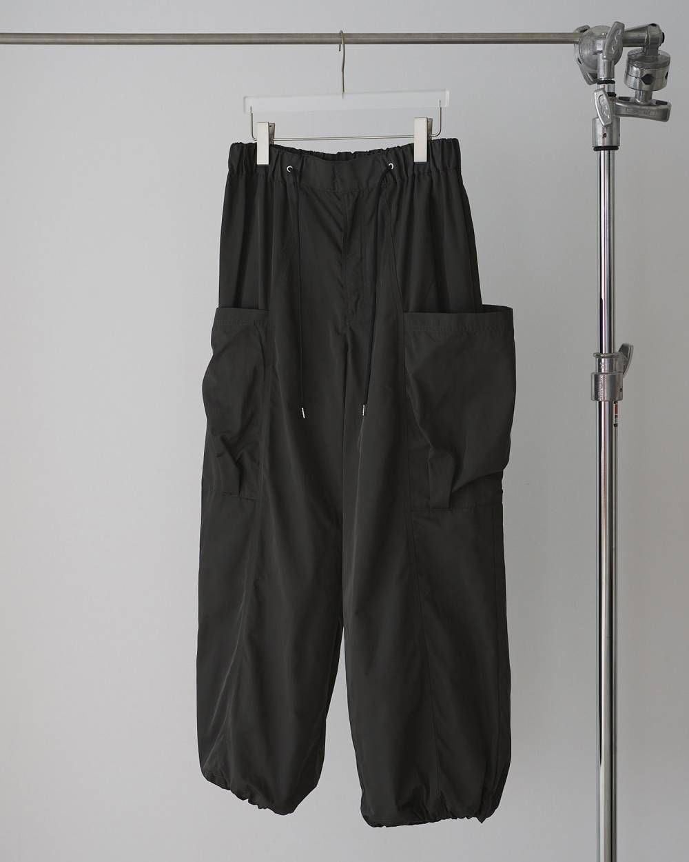 Twill Cargo Pants (C/gry) / ツイルカーゴパンツ (チャコールグレー) / 26SS