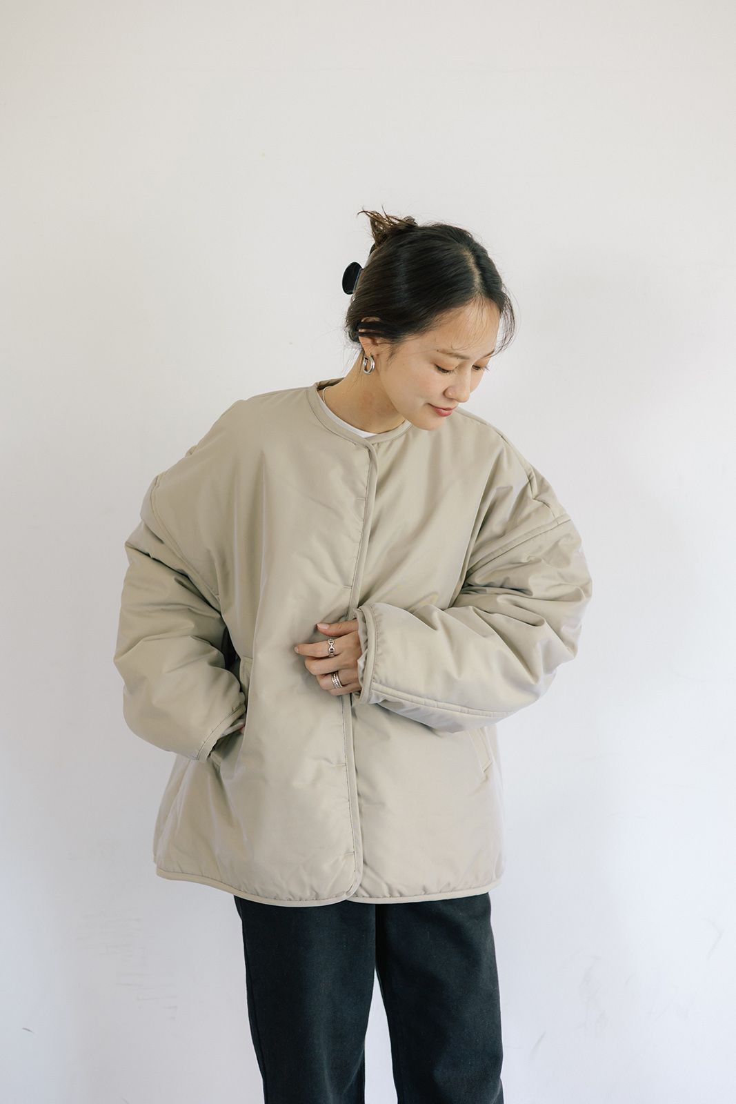 テントブルゾン (ベージュ) Tent Blouson (Beige) / 26AW