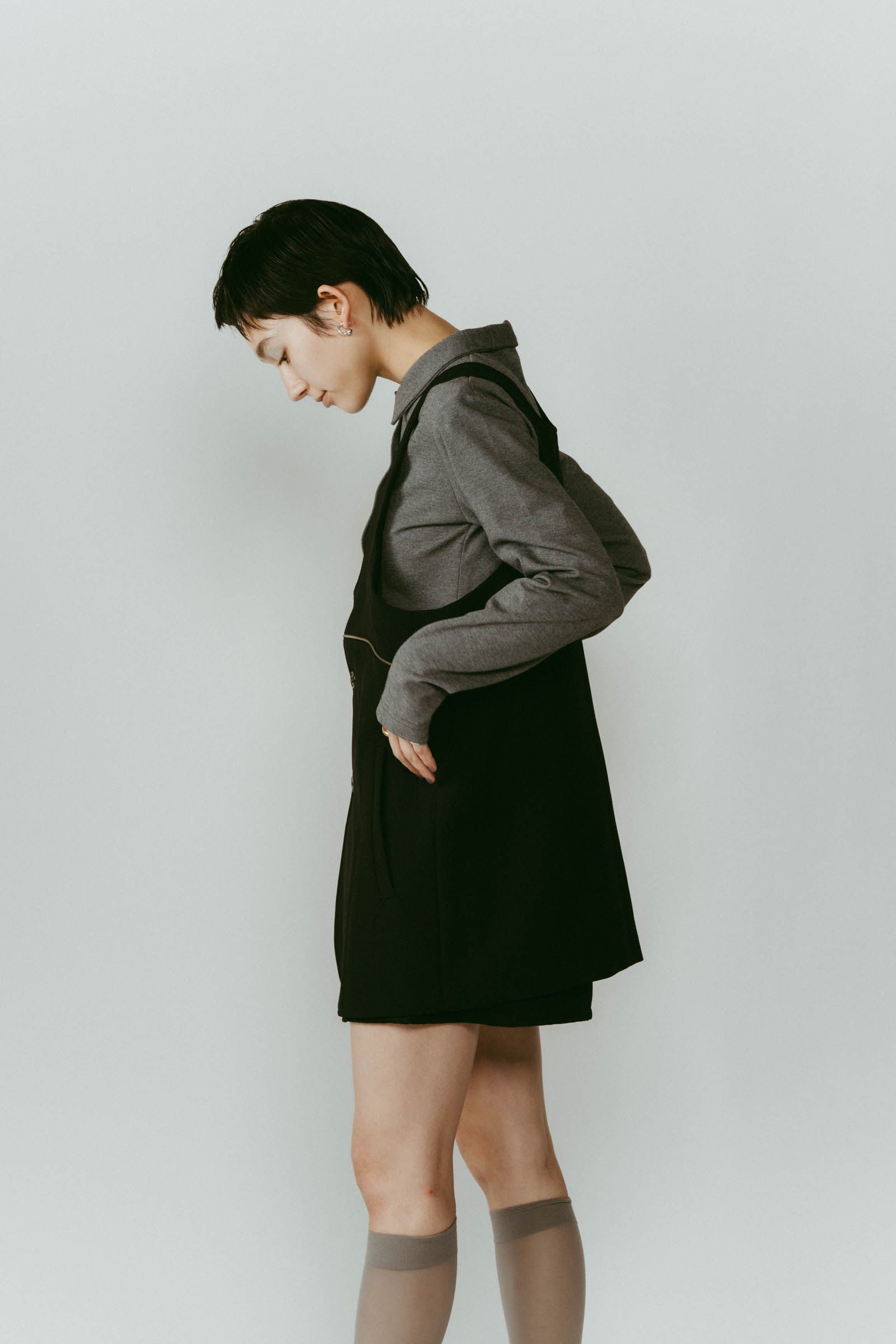 custom dad jacket / カスタムダッドジャケット (ブラック) / 25AW