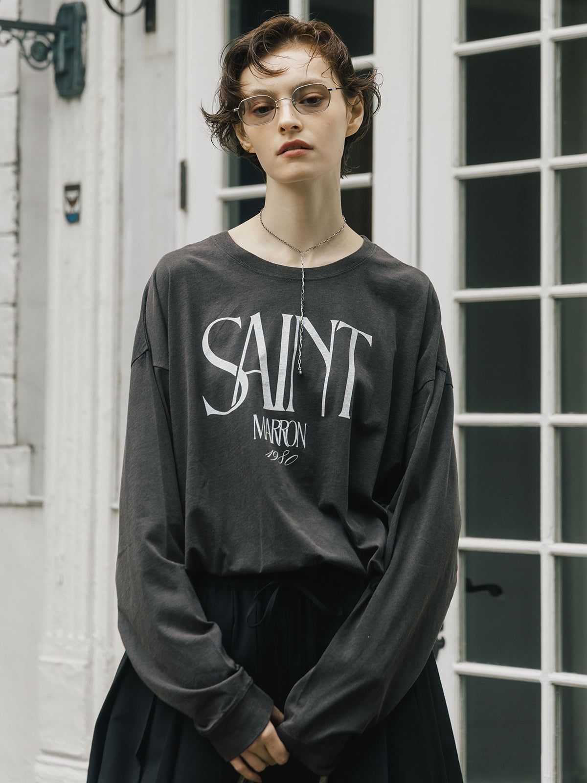パーマネント ロングスリーブ Tシャツ (SAINT MARRON) PARMANENT L/S TEE /  26AW