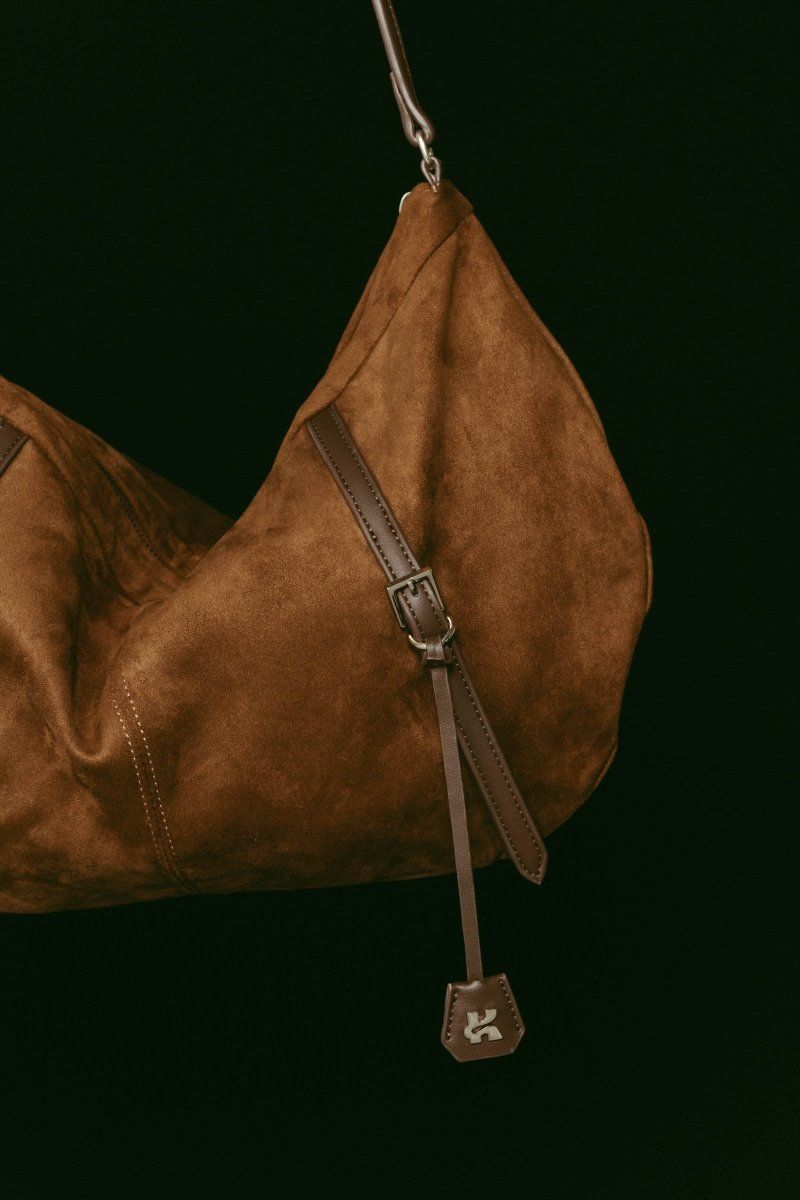 スエード ムーンバッグ (ブラウン) suede moon bag (Brown) / 26AW