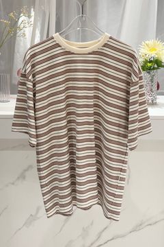 マルチボーダーTシャツ (ベージュ)  Multi Border T-shirt (Beige) /  26SS