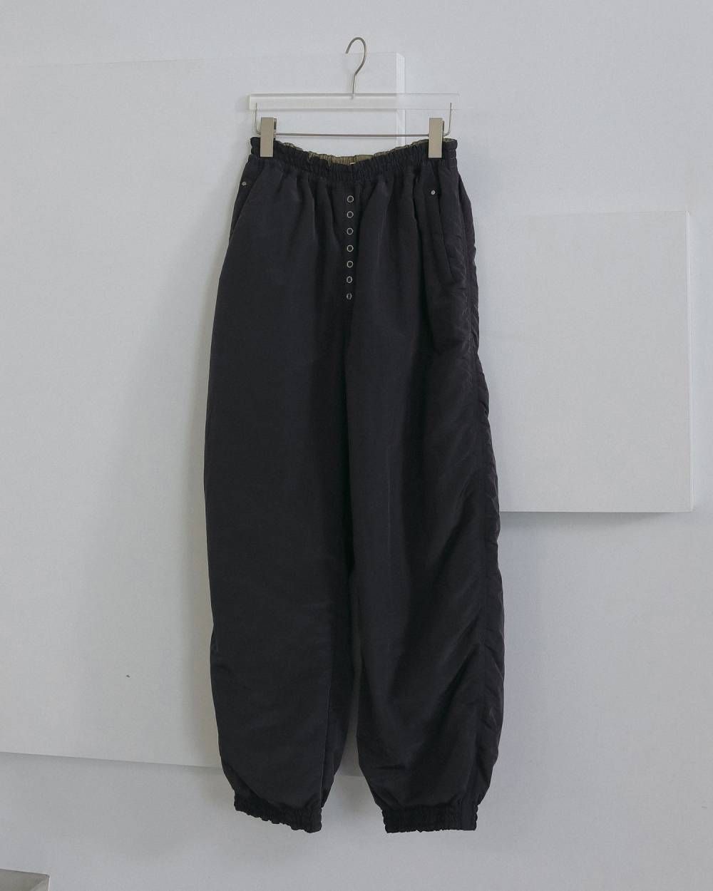 リバーシブル パッディングパンツ (チャコールグレー) Reversible Padding Pants (Charcoal gray) / 26AW 【6月29日まで期間限定予約】