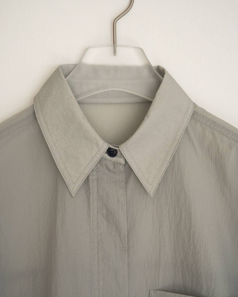 シアーリップストップシャツ (アイスブルー) Sheer Ripstop Shirts (I/blue) / 26SS