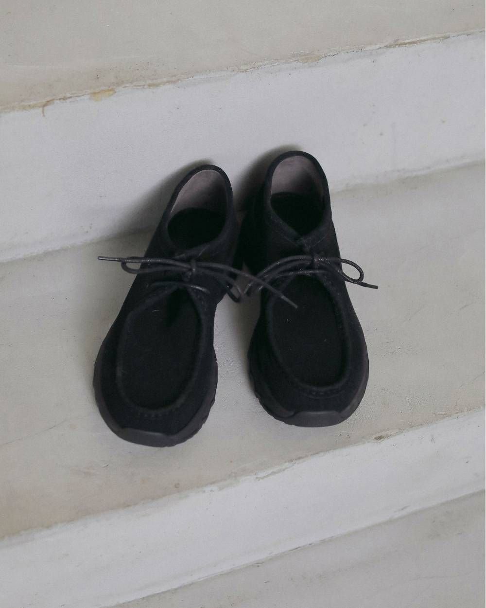 エコスエードモカシン (ブラック) Eco Suede Moccasin (Black) / 26AW 【6月29日まで期間限定予約】
