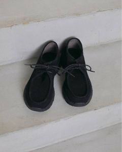 エコスエードモカシン (ブラック) Eco Suede Moccasin (Black) / 26AW 【6月29日まで期間限定予約】  ànuke