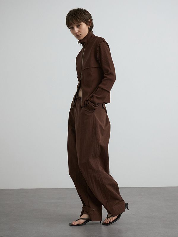 MODEL:172cm/COLOR:BROWN