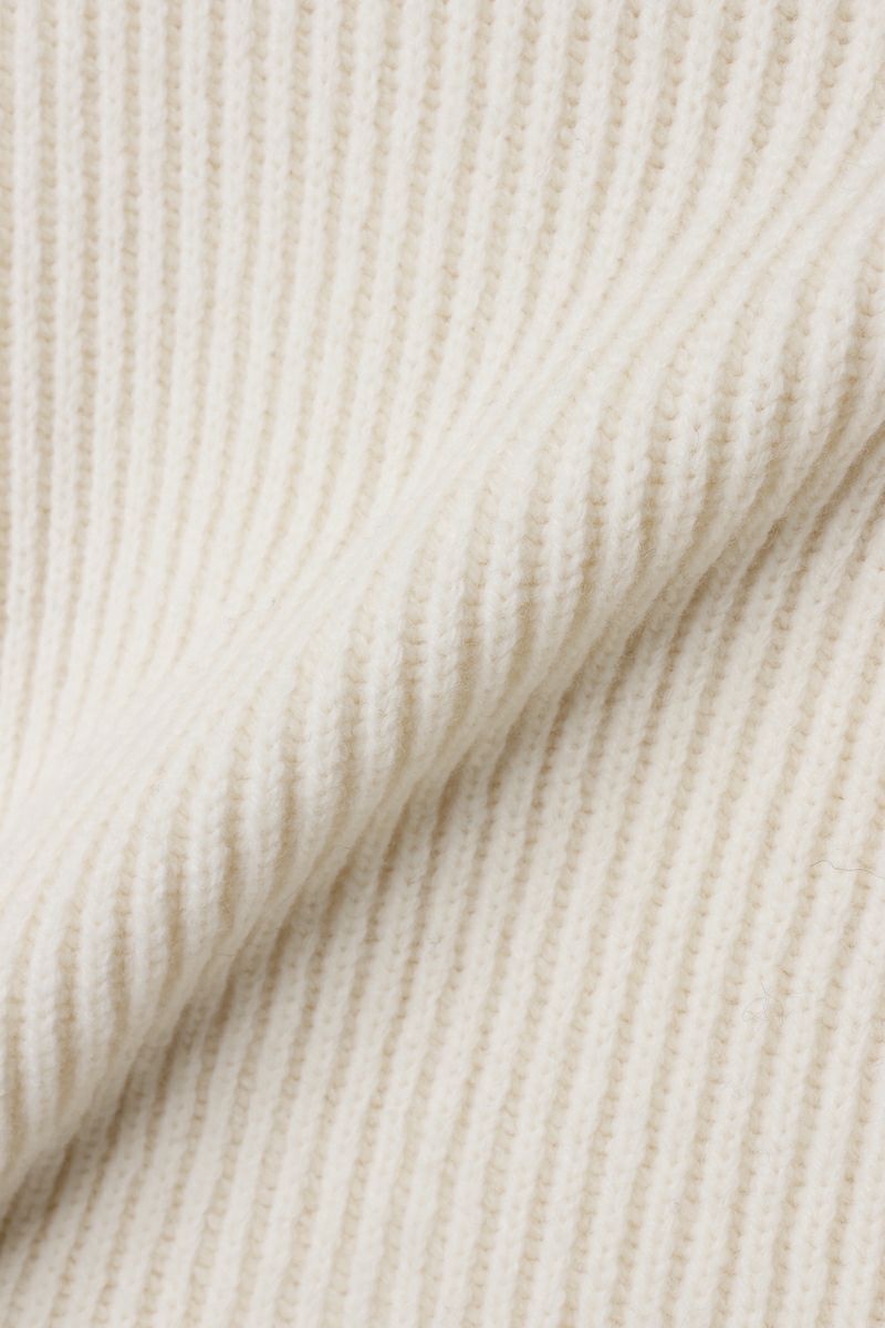 【25AW】RAGLAN CREWNECK KNIT / ラグランクルーネックニット (ホワイト)