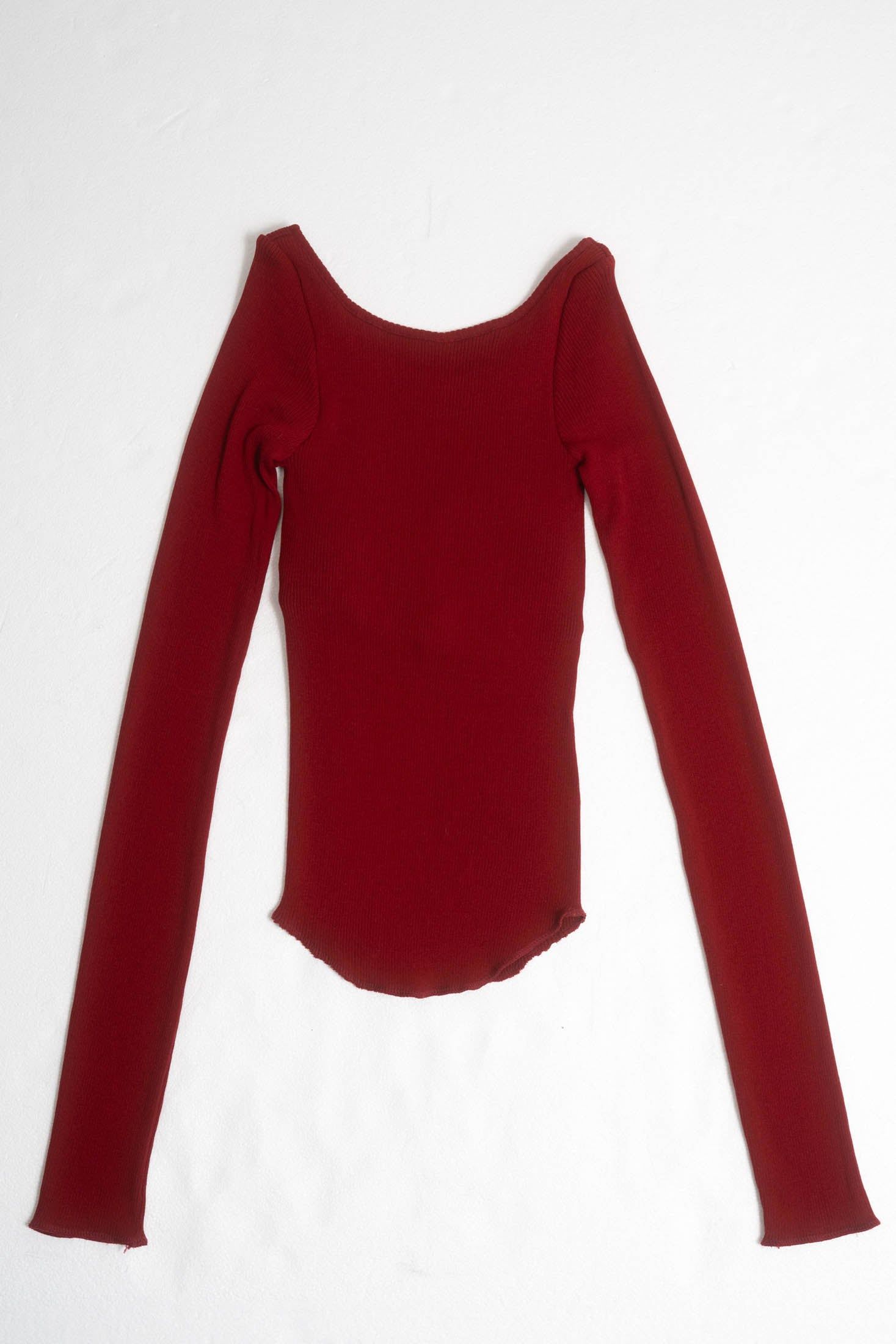 Knuth Marf - 【KnuthMarf × PALM】cup in boat neck knit