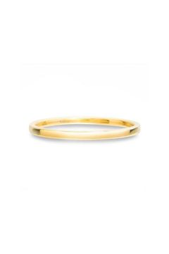 SIMPLE RING / シンプル リング K10/K18 (イエローゴールド)