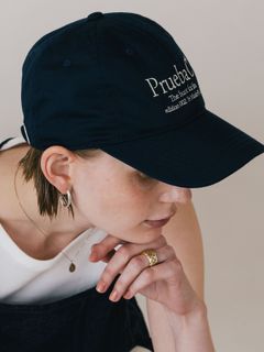 【25SS】Prueba C cap / ロゴキャップ (ネイビー)