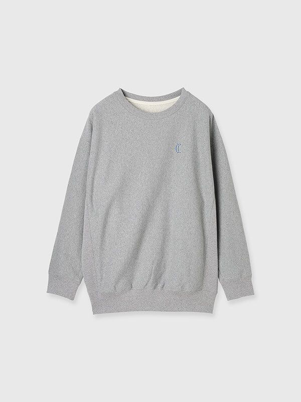 【THE C】 POINT SWEATSHIRTS (グレー)