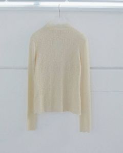 ラッセルレース タートルニット (アイボリー) Raschel Lace Turtle (Ivory) / 26AW 【6月29日まで期間限定予約】