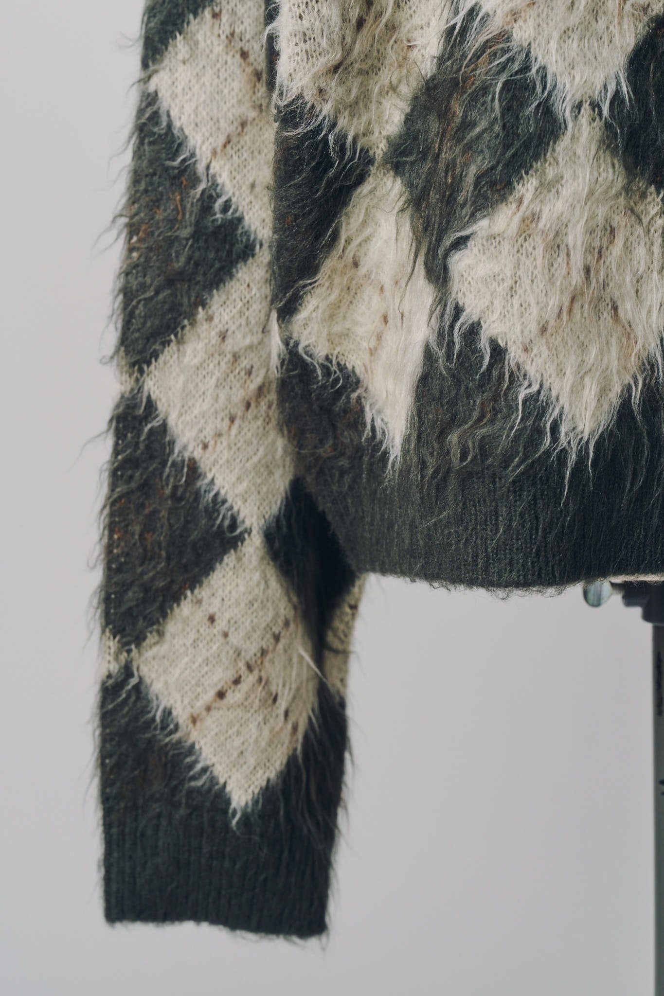 アーガイルニット (ブラウン) argyle knit(unisex) (Brown) / 26AW