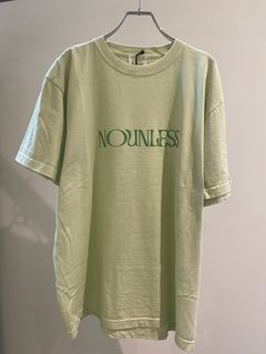 【数量限定】NOUNLESS BOTANICAL DYE OVER TEE / ブランドロゴ ボタニカルダイ オーバーTシャツ (スズラン)