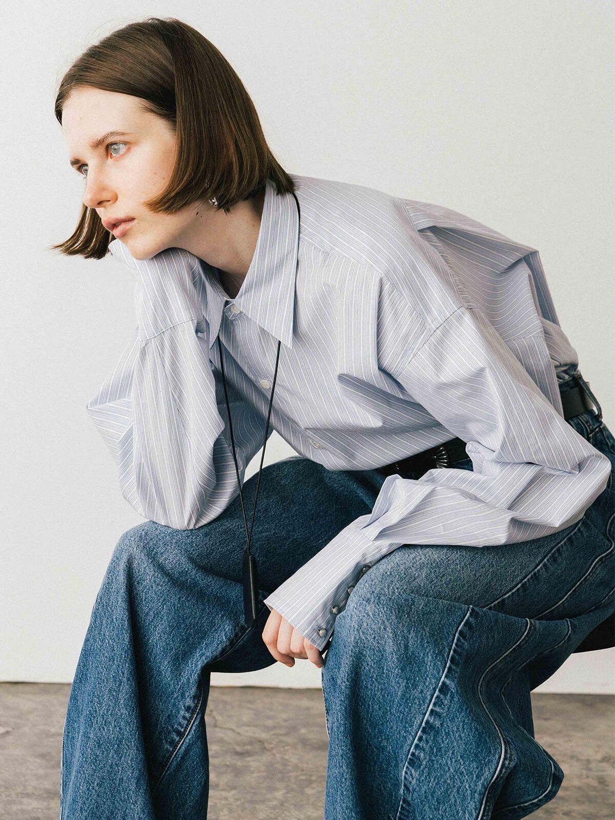 【25AW】THE SHIRT / ザ シャツ (ブルー)