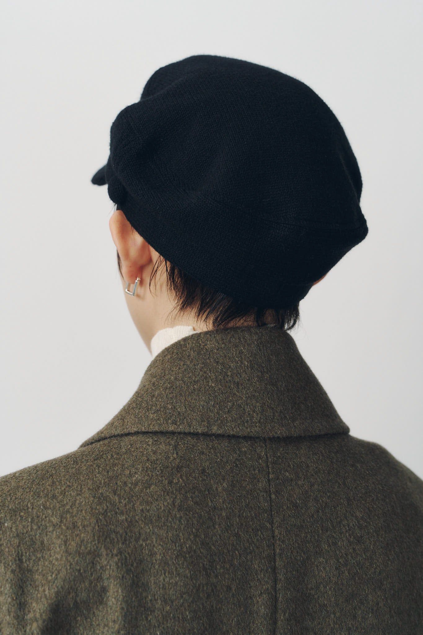 キャスケット (ブラック) casquette (Black) / 26AW