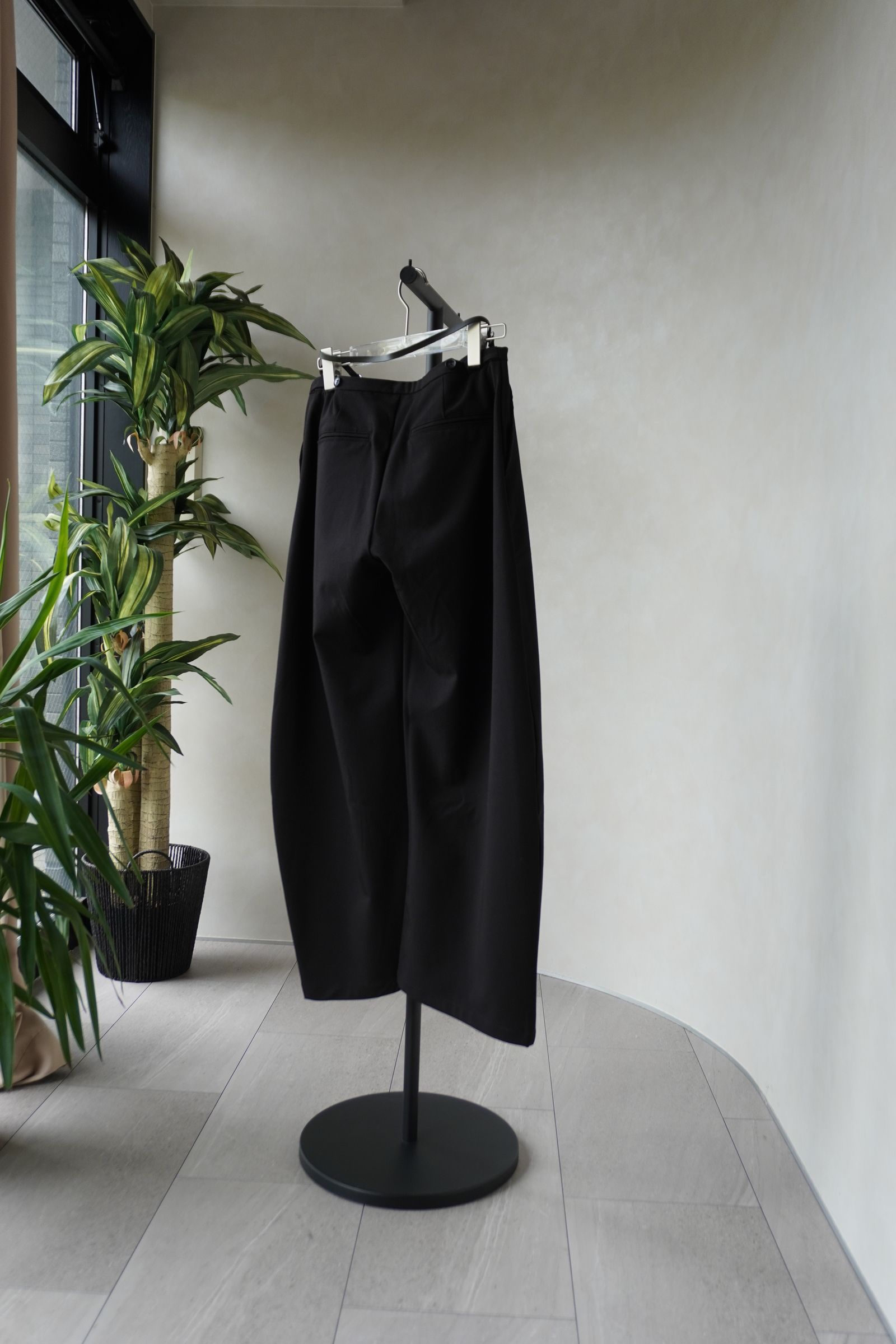 スパゲッティパンツ spaghetti pants (Black) /  26SS