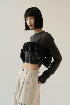 many way compact bustier / メニーウェイ コンパクト ビスチェ (ブラック) / 25SS
