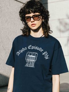 【25SS】PARMANENT TEE / パーマネント Tシャツ (ネイビー)