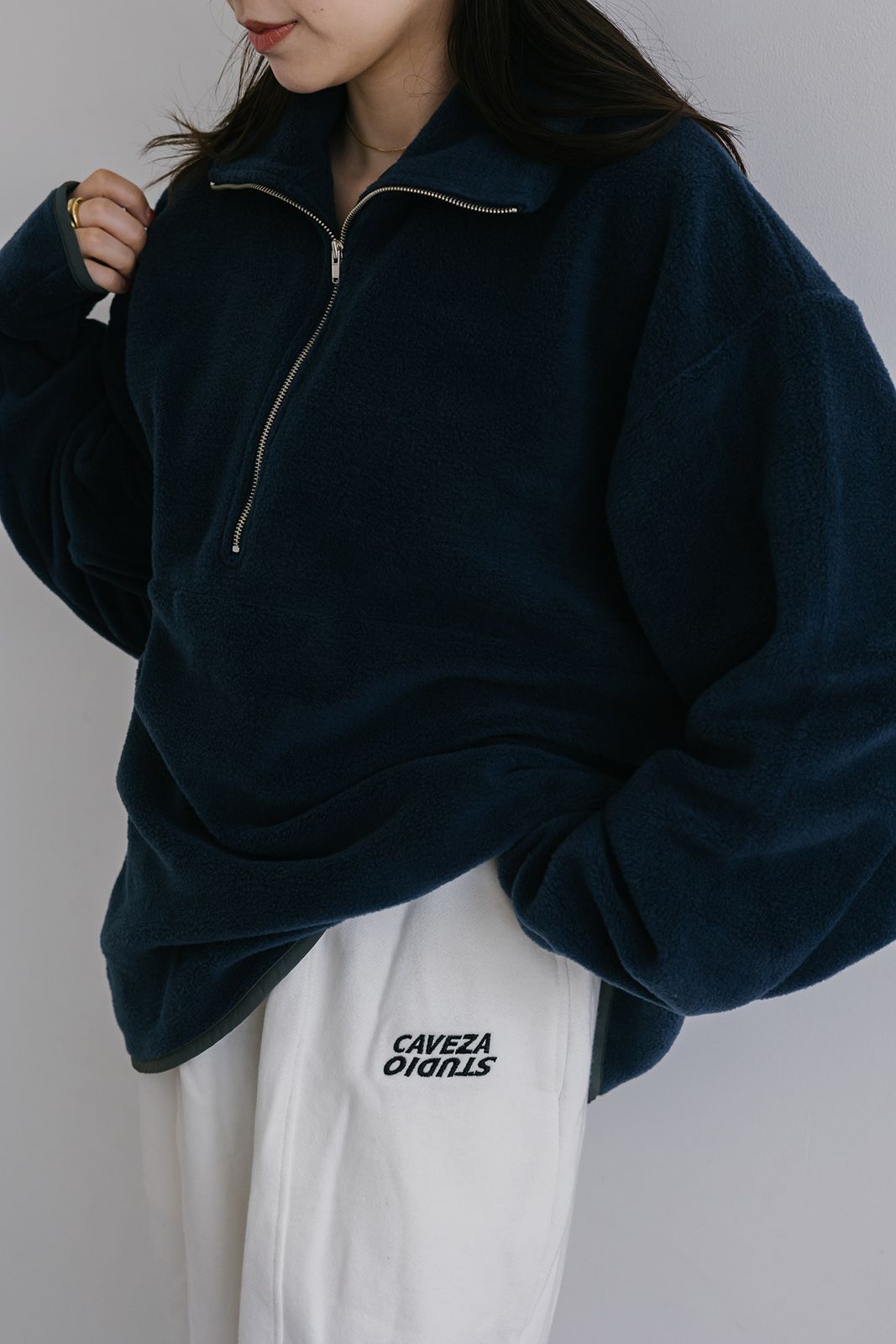 【再販売】CAVEZA STUDIO スウェットパンツ (ホワイト)