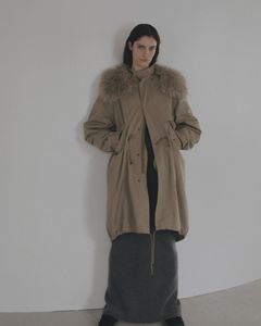【先行予約】【25TH-20】モッズコート (ペールカーキ) M-65 Mods Coat (Pale Khaki) /  エコファー  /  フェイクファー 【受注期間6/14 23:59まで】