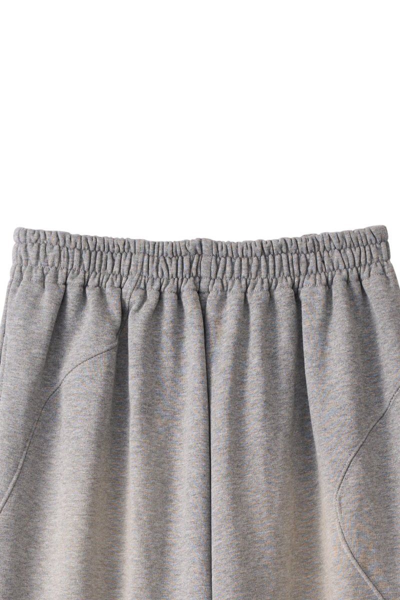 wide-leg sweatpants(unisex) / ワイドレッグ スウェットパンツ (グレー) / 25AW