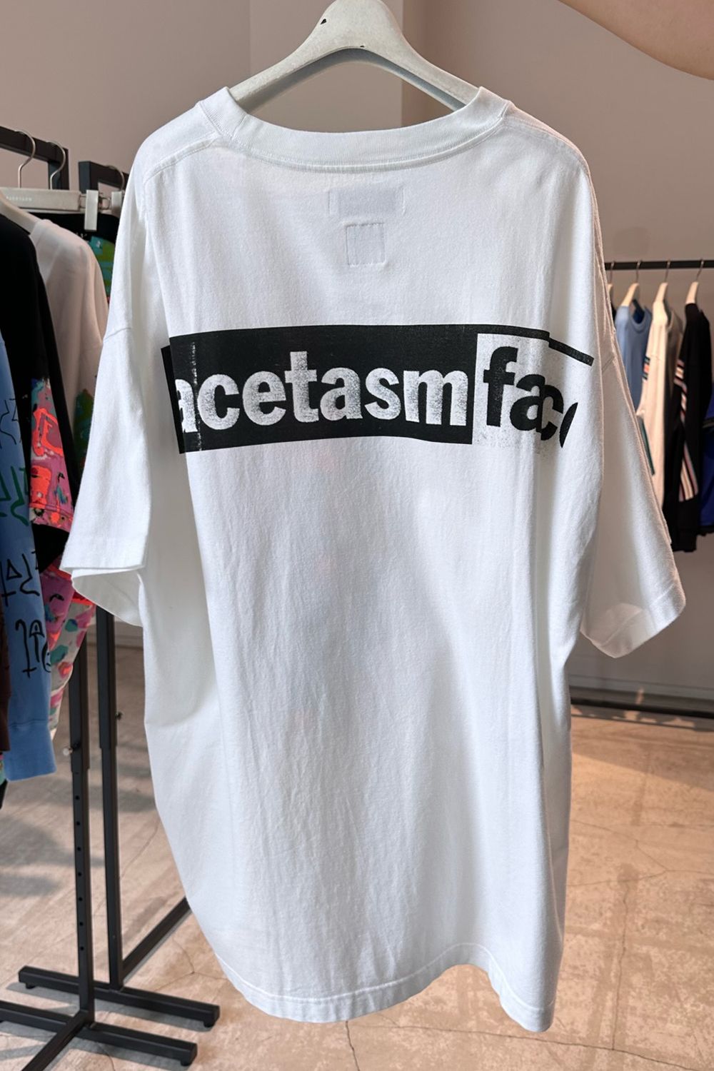 FACETASM - SPRAYPAINT BIG TEE / スプレーペイントビッグTシャツ