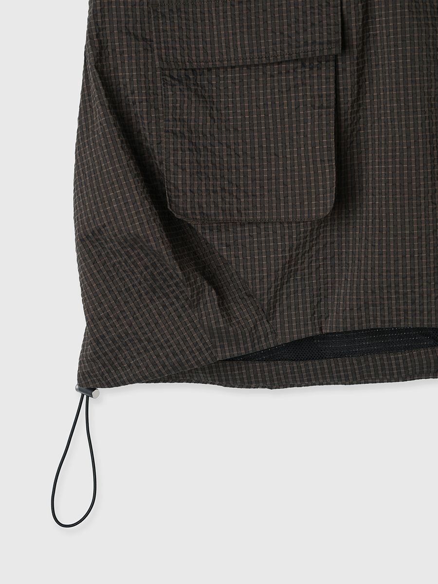 CREDONA - 【25SS】UTILITY ZIP FISCHER VEST / ユーティリティ