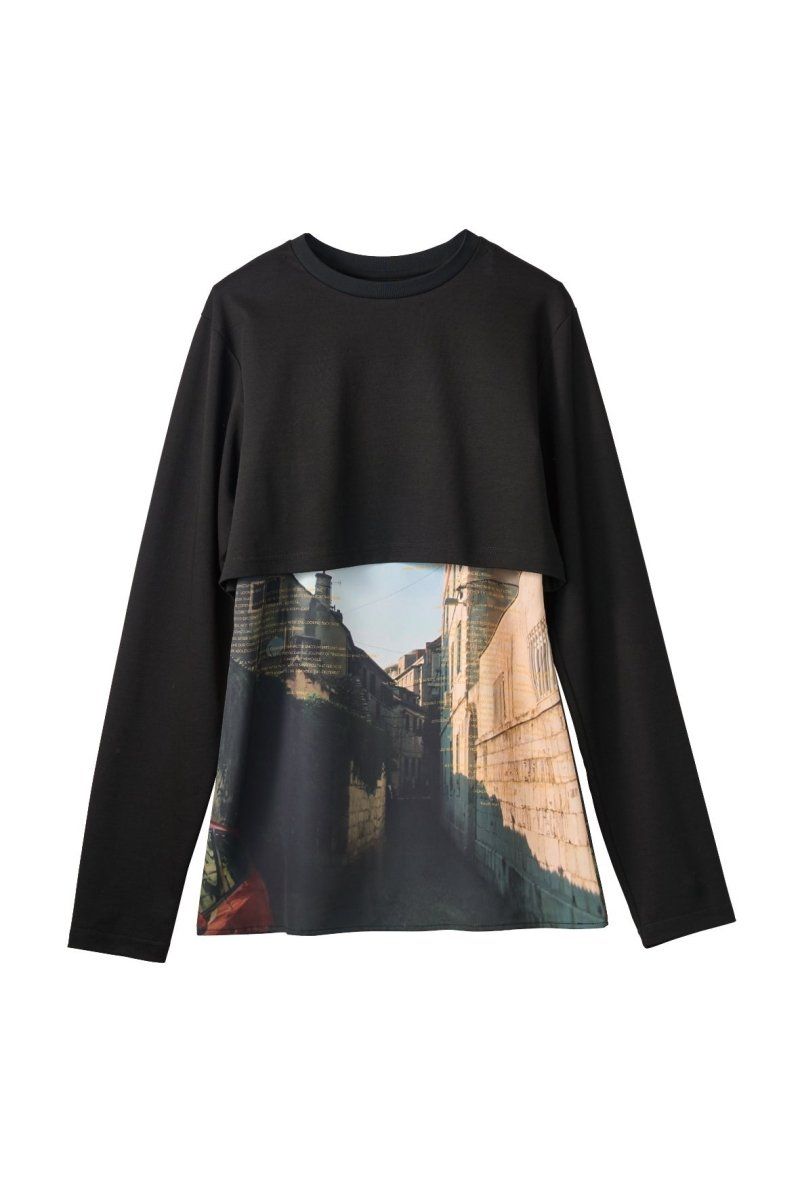 scenery print mini one piece (croatia) / 風景プリントミニワンピース (クロアチア) / 26SS