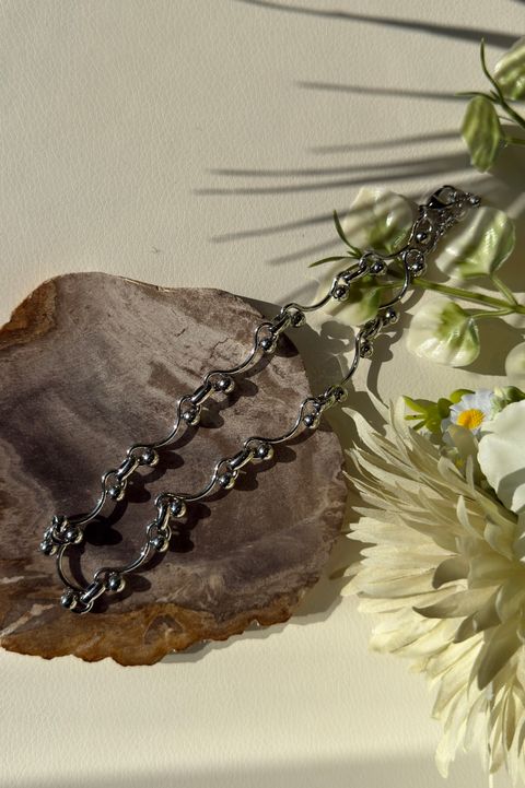ウェーブオービットネックレス (シルバー) Wave Orbit Necklace (Silver) / 26AW