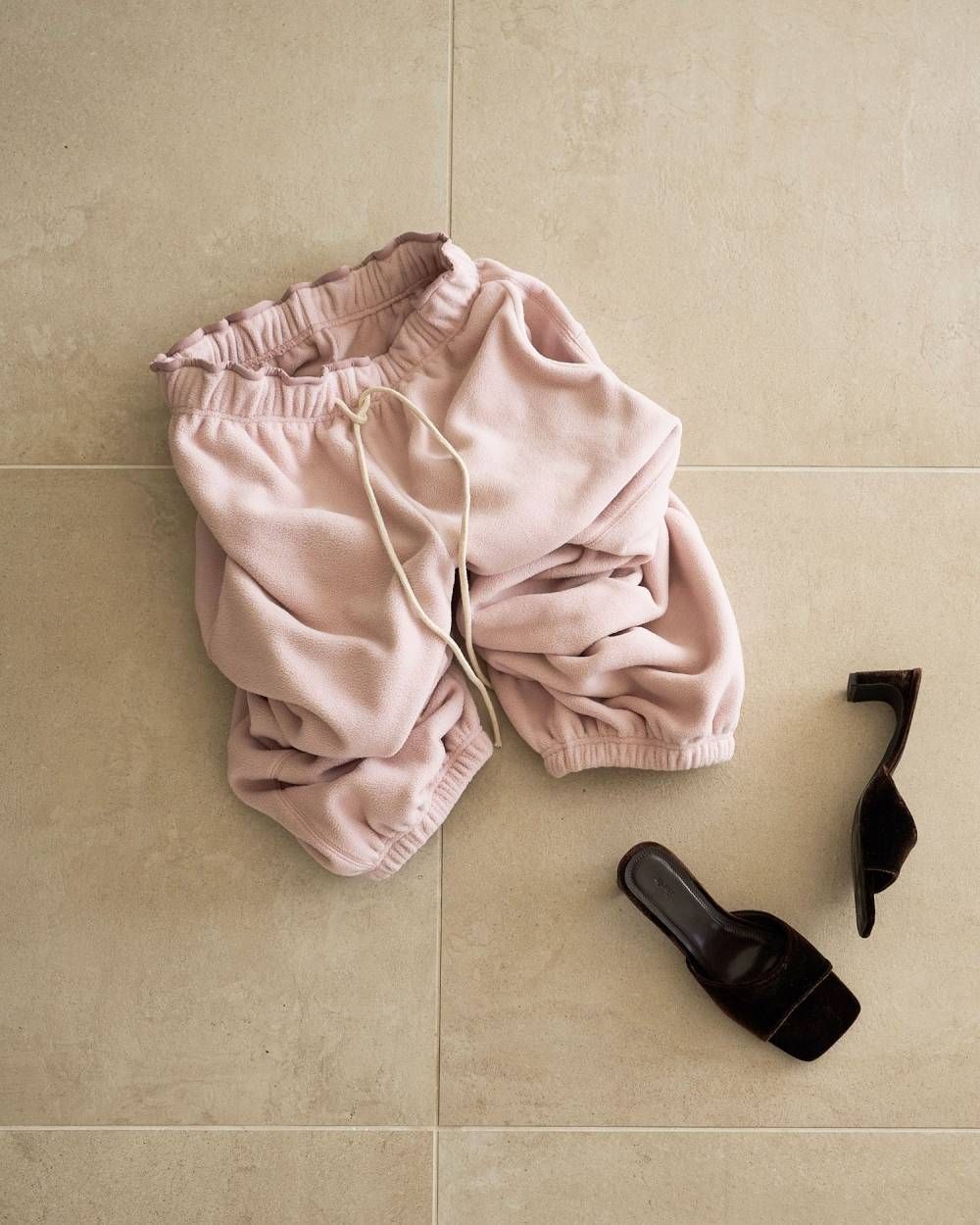 フリース ラフパンツ (ピンク) Fleece Rough Pants (Pink) /  26AW