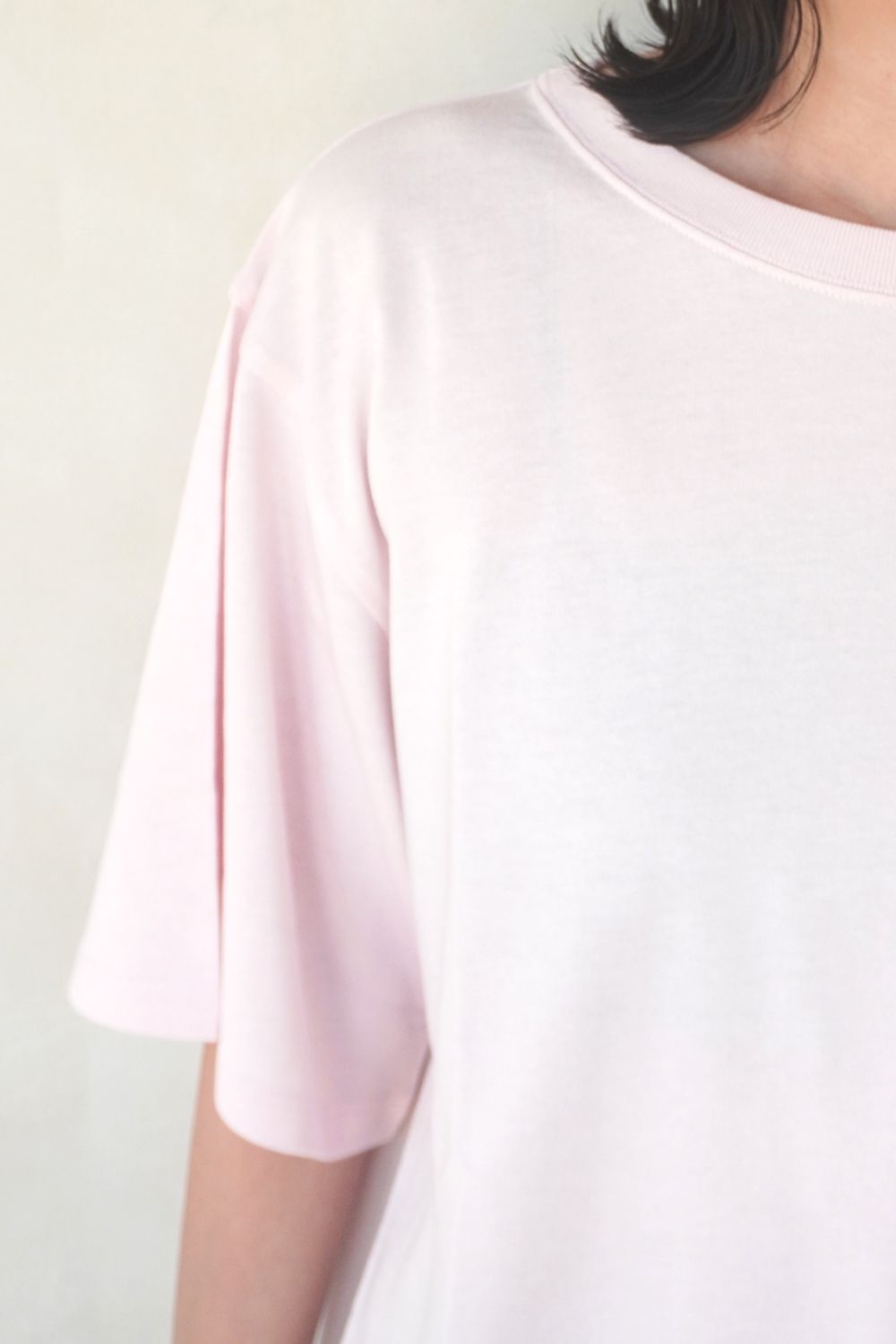 COTTON RELAX T-SHIRT / コットン リラックスTシャツ (ピンク)