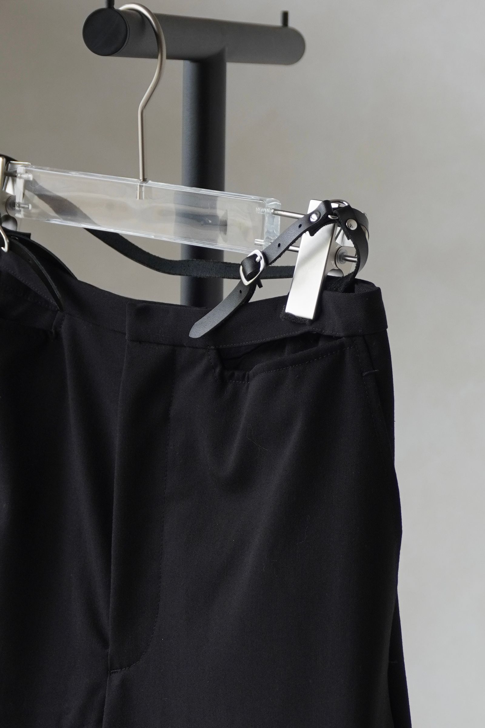 スパゲッティパンツ spaghetti pants (Black) /  26SS