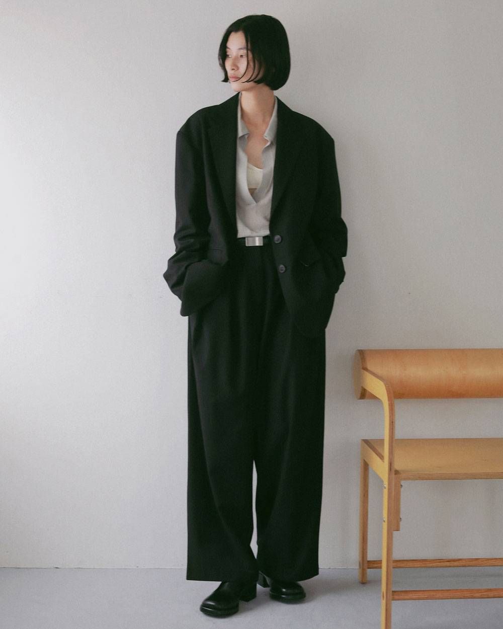 シアースキッパーニット (ミント) Sheer Skipper Knit (Mint) / 27SS