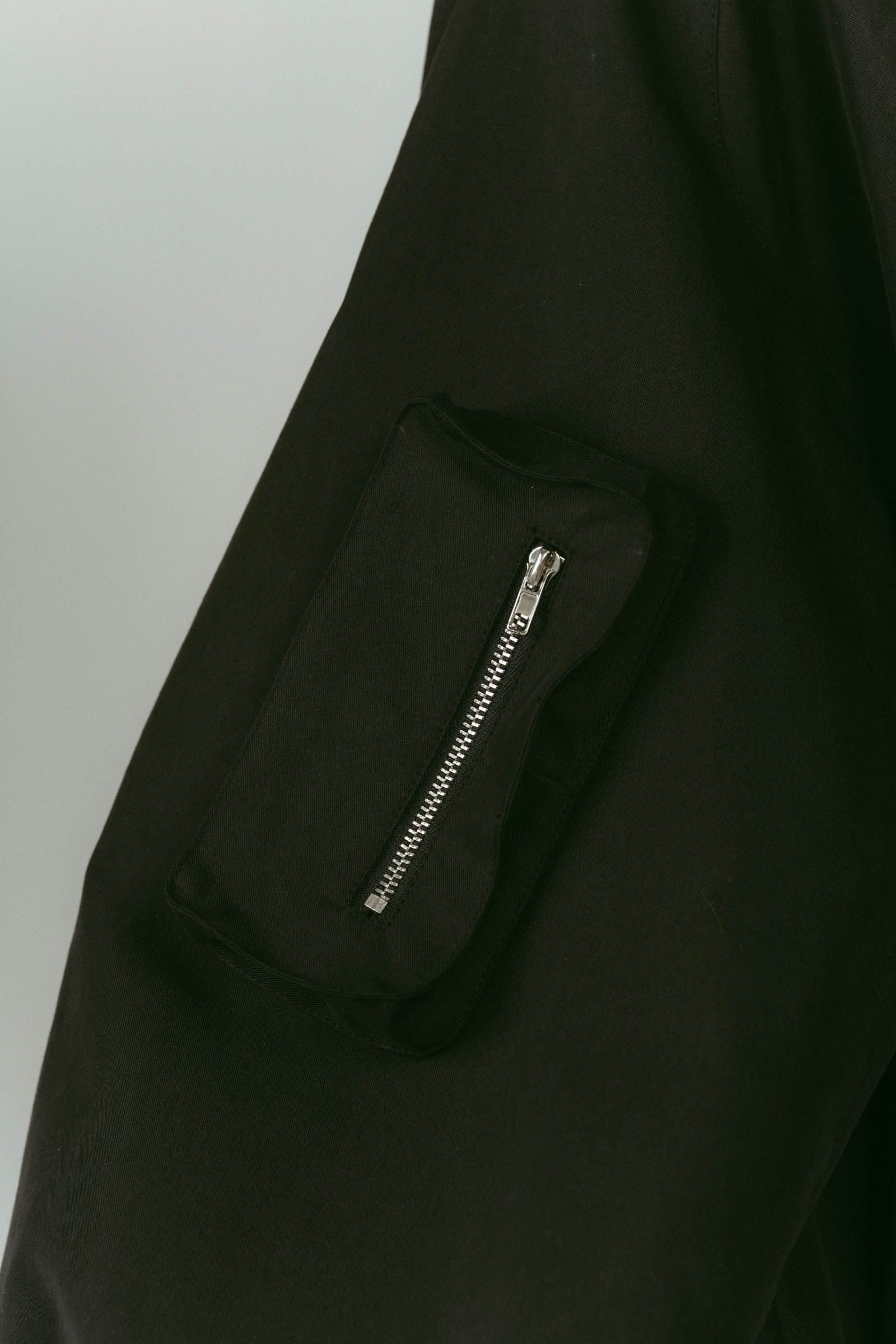 2way nylon blouson(unisex) / 2ウェイナイロンブルゾン (ブラック) / 25AW