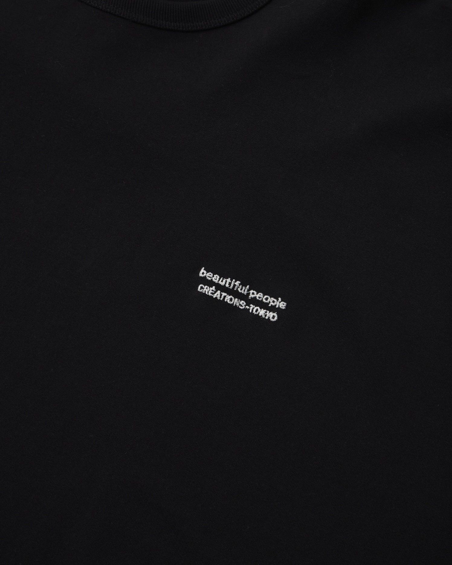 60/3 jersey outline logo T / アウトライン ロゴTシャツ (ブラック)