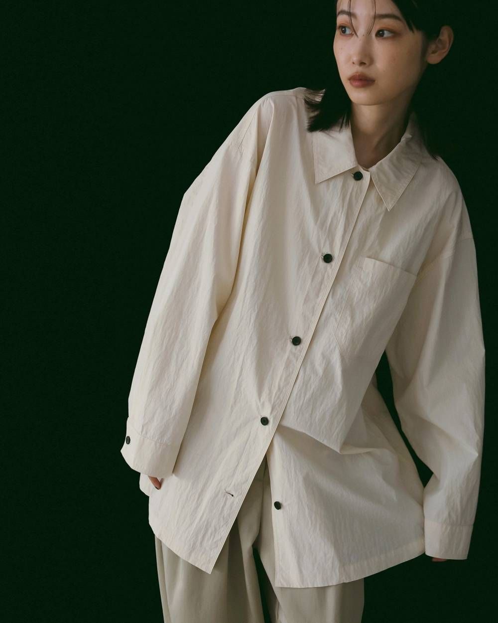 Over Pocket Shirts / オーバーポケットシャツ (Ivory) / 26SS