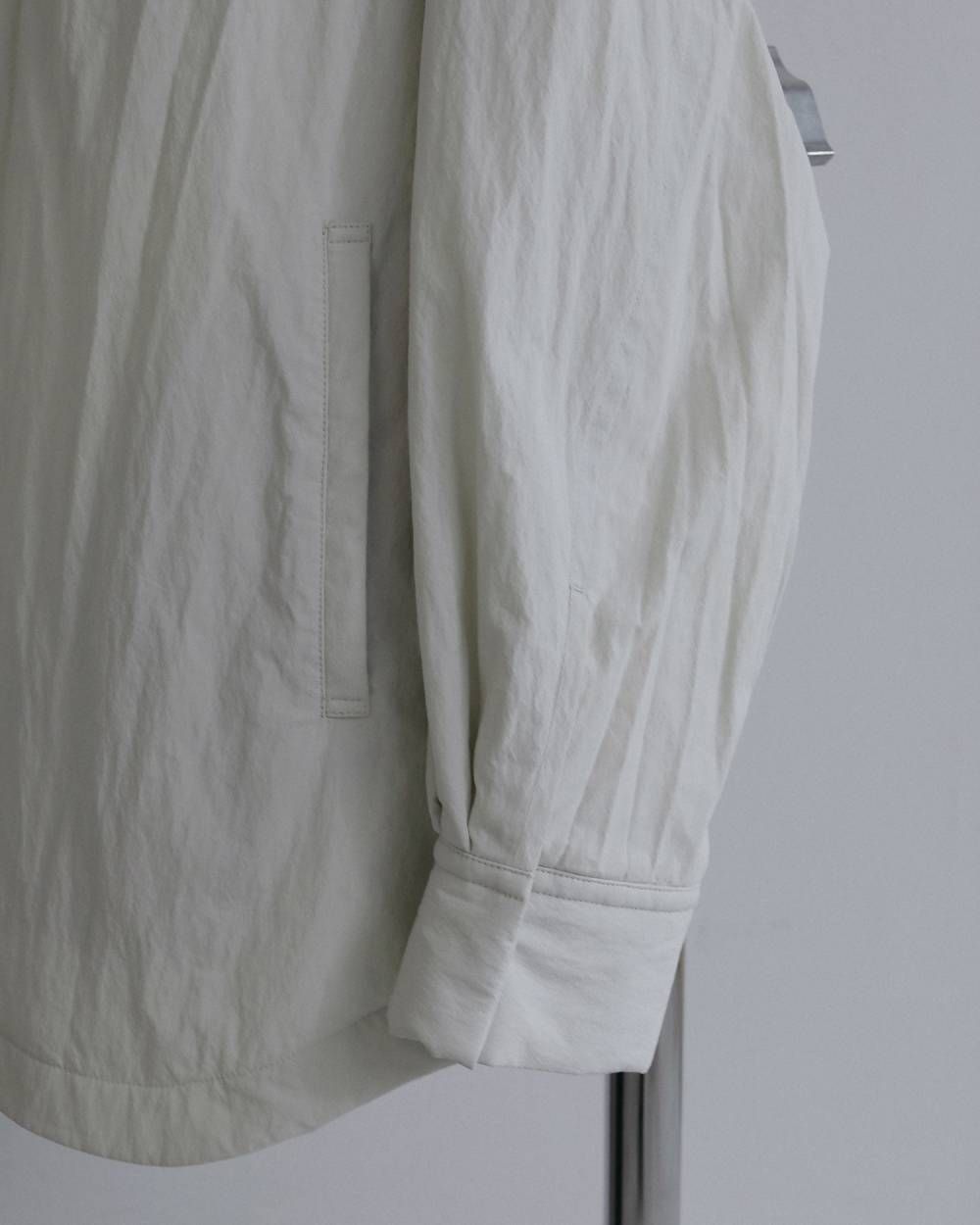 パッデッド フーディ (アイボリー) Padded Hoodie Shirts (Ivory) / 26AW 【6月29日まで期間限定予約】