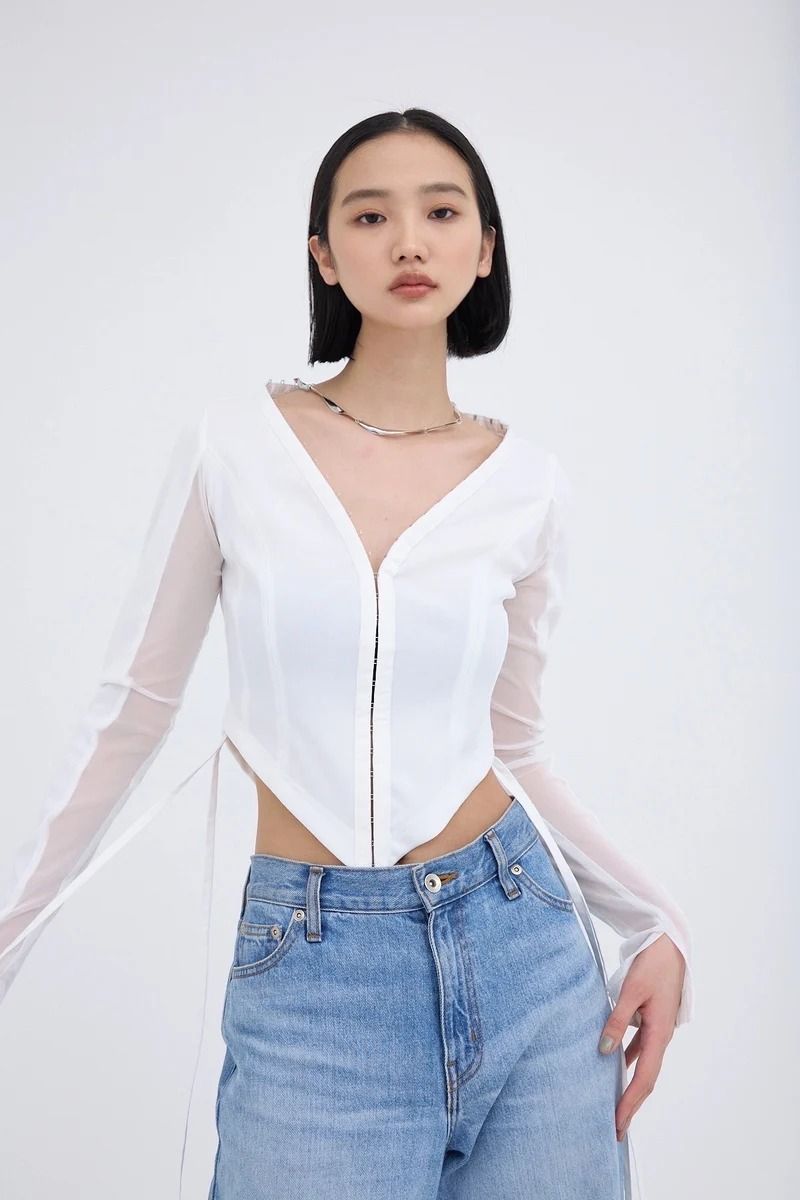 Tension fit tops / テンションフィットトップス (ホワイト)