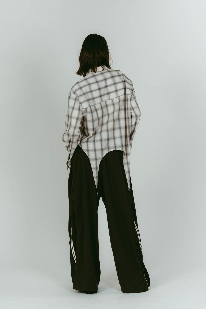 design overshirt (White) / デザインオーバーシャツ (ホワイト) / 26SS