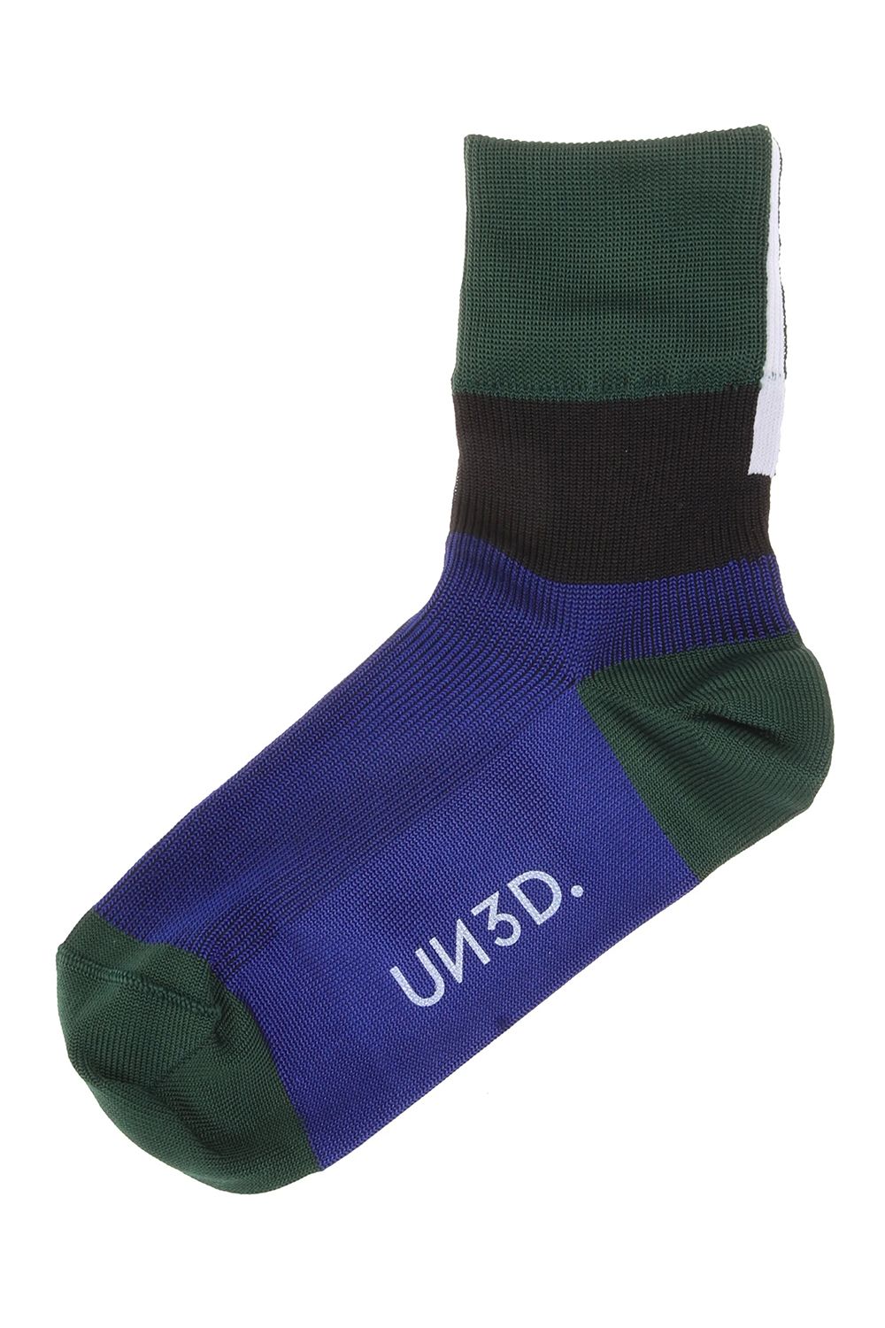 BACK LINE COLOR BLOCK SOCKS / バックラインカラーブロックソックス (グリーン)