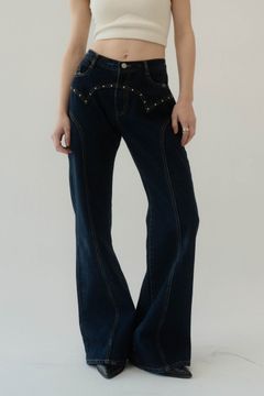 bell bottom denim pants(unisex) / ベルボトム デニムパンツ (インディゴ) / 25SS