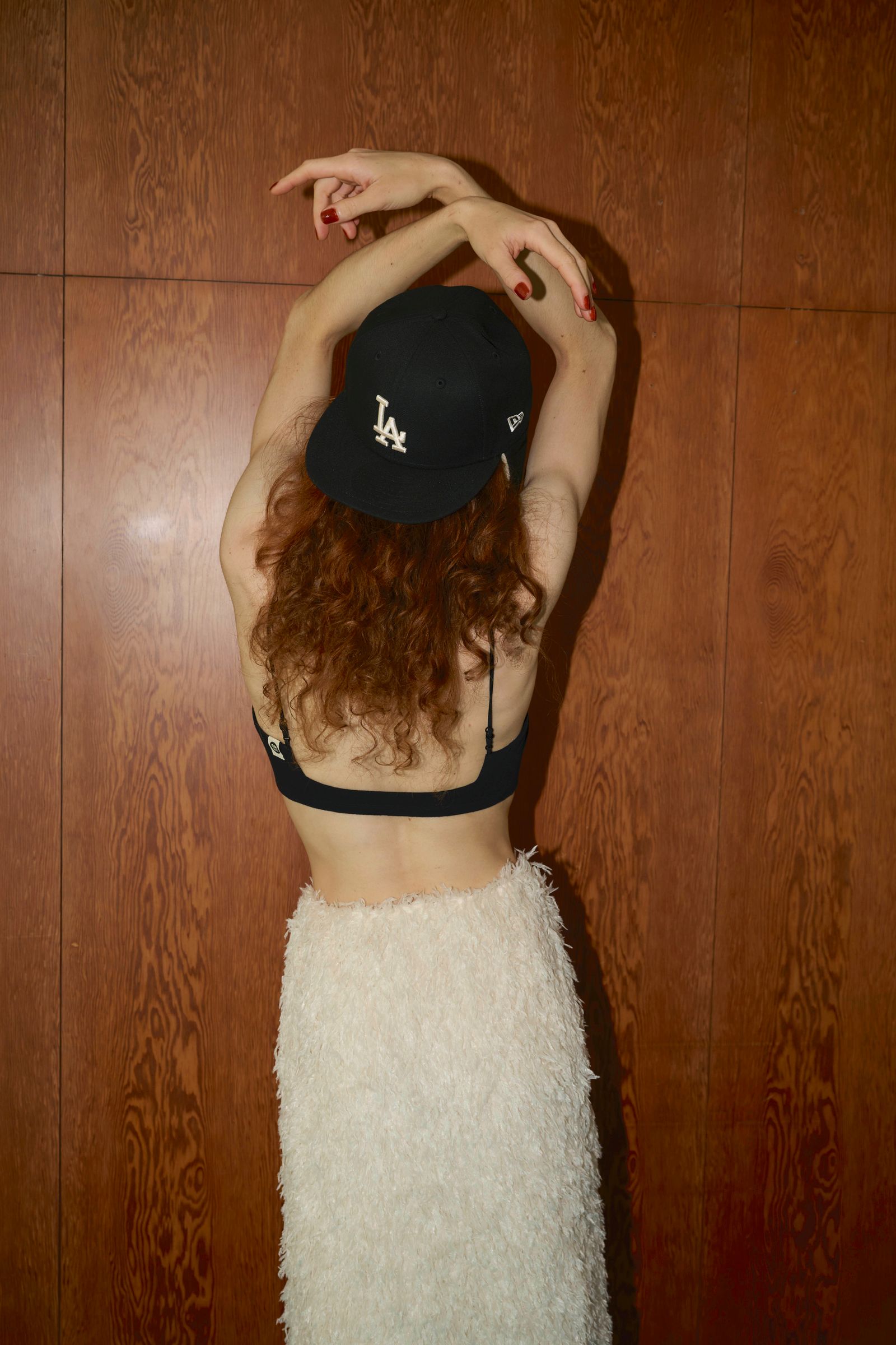 Feather slit skirt / フェザースリットスカート (ホワイト) / 25AW