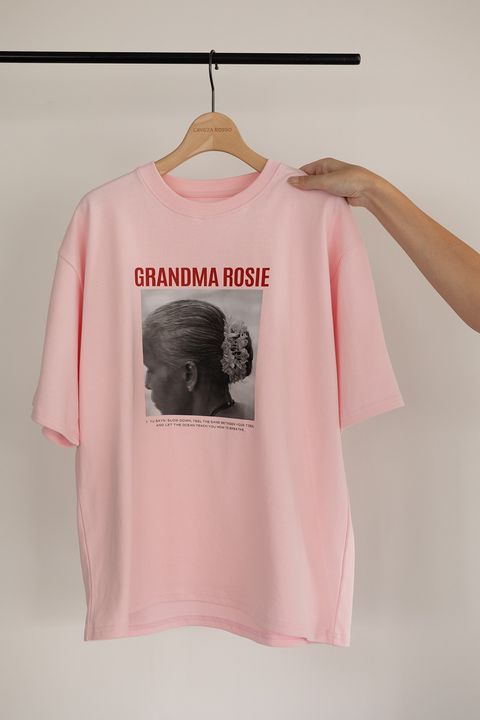 フォトTシャツ (ピンク) GRANDMA ROSIE Photo T-shirt (Pink) /  26SS