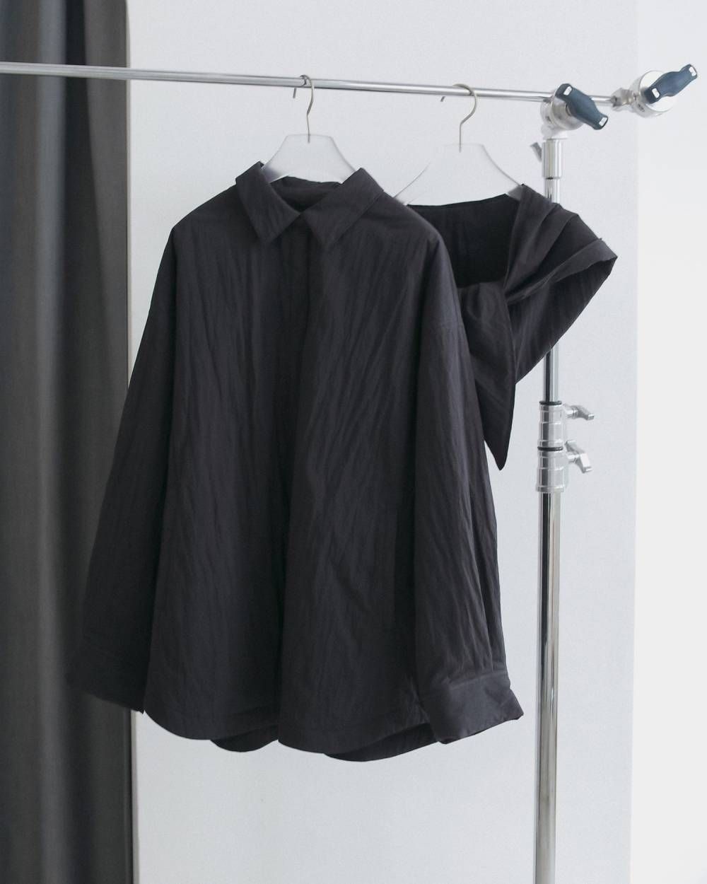 パッデッド フーディ (ブラック) Padded Hoodie Shirts (Black) / 26AW 【6月29日まで期間限定予約】
