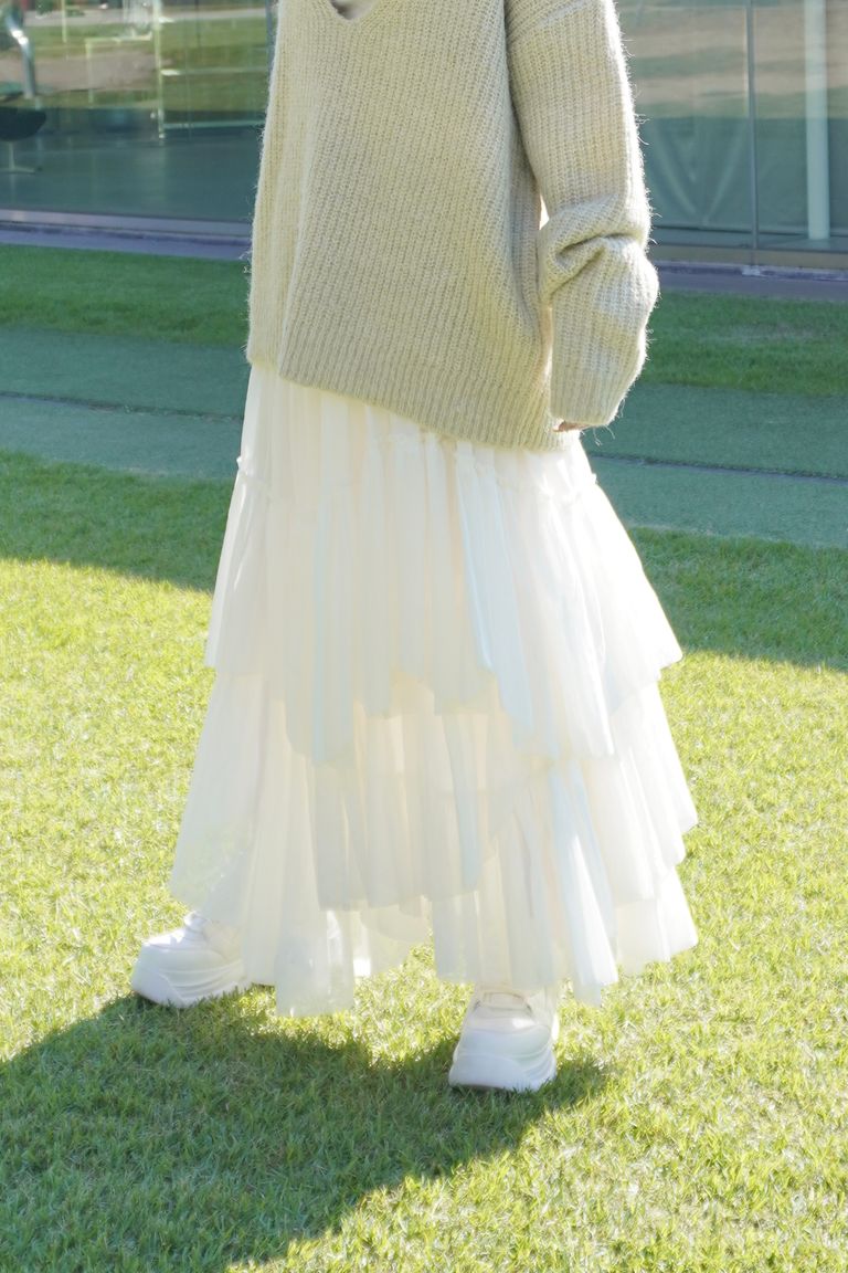 CASA FLINE - 【1番人気】COTTON TIERED SKIRT / コットンティアード 