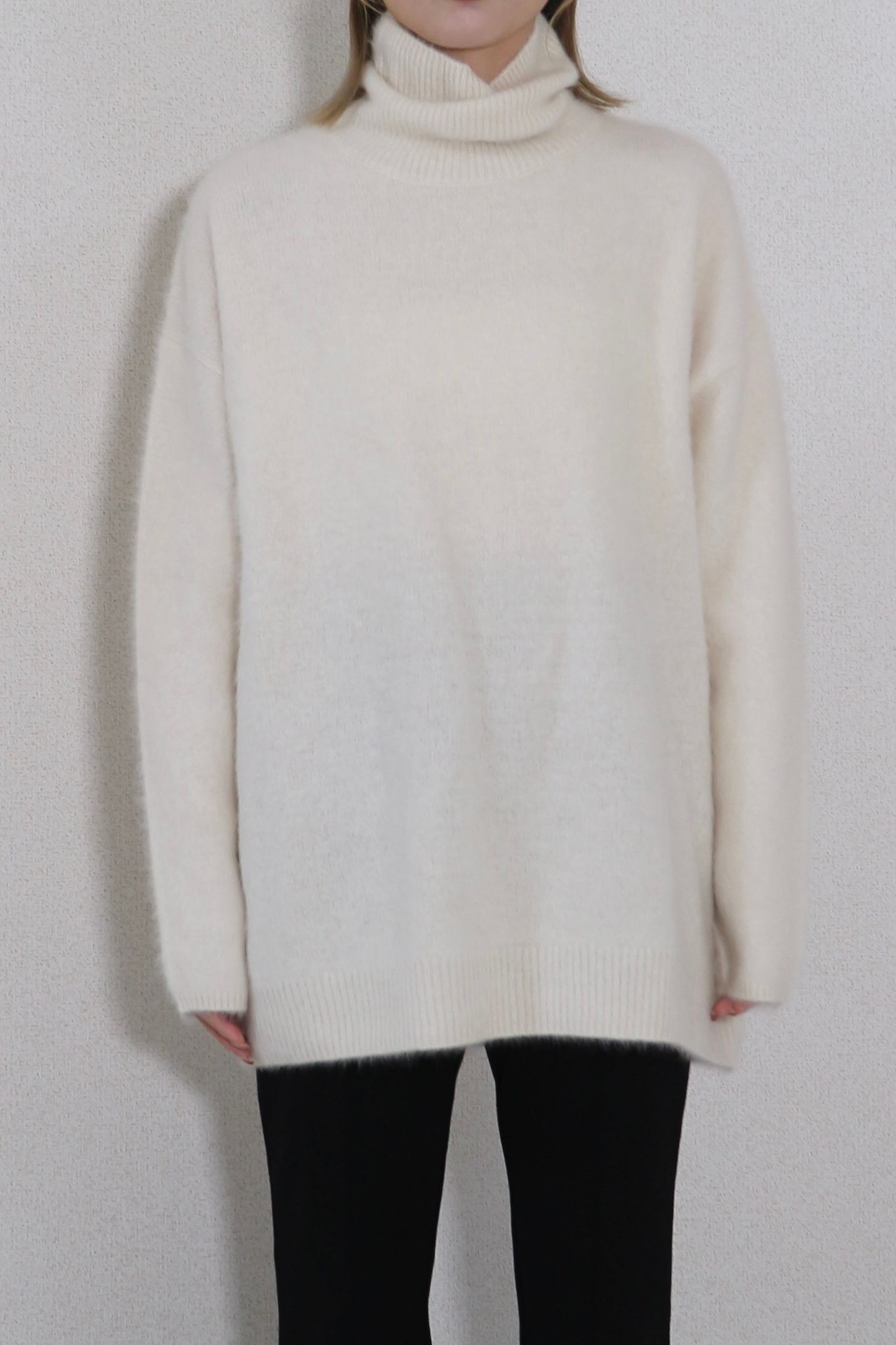 CASA FLINE - FOX HIGH NECK KNIT TOPS / フォックスハイネックニット