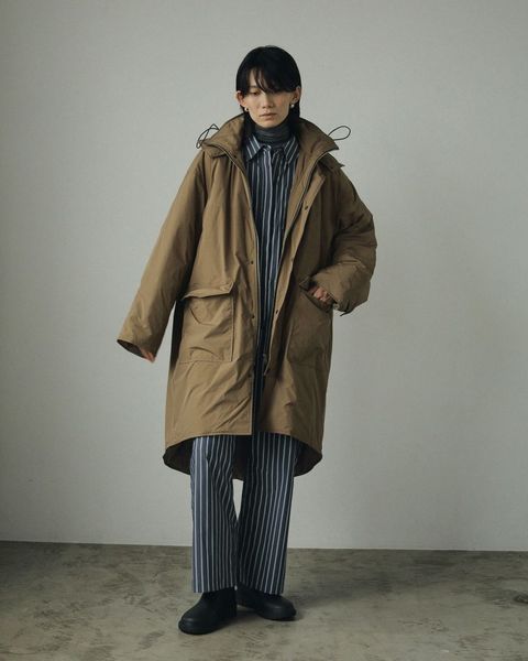 Hooded Coat / フーデッドコート (ベージュ)